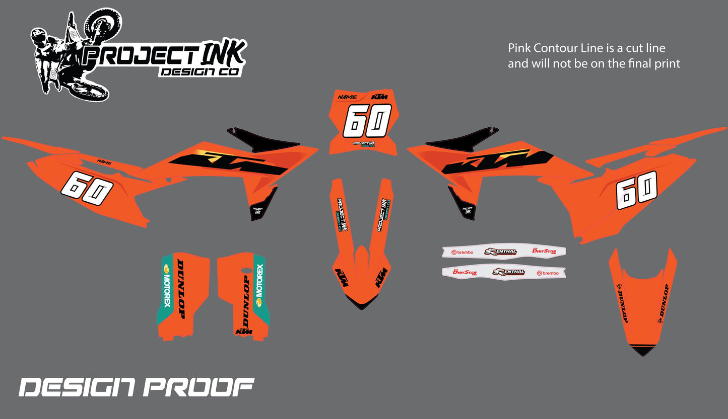 2025 OEM look KTM