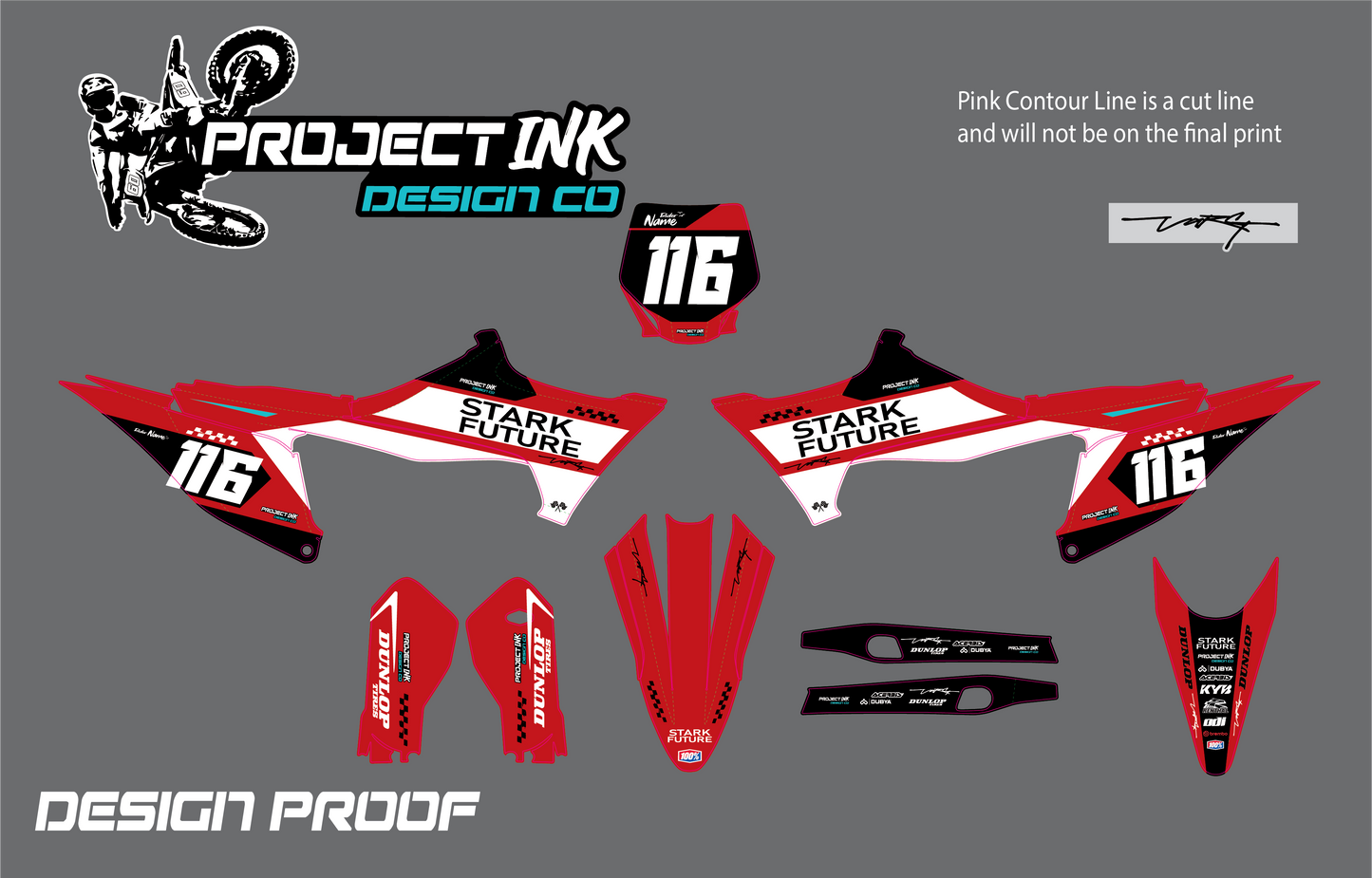 Dualtrack Red Stark Varg