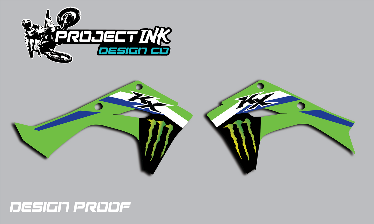 Monster Kawasaki shrouds