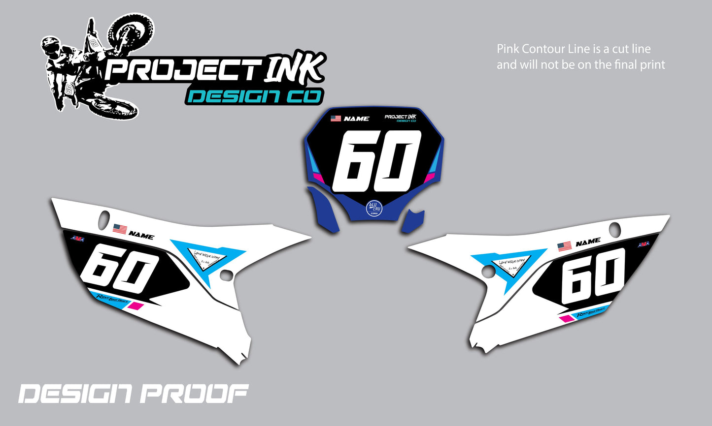 Mucoff Yamaha Number Plates