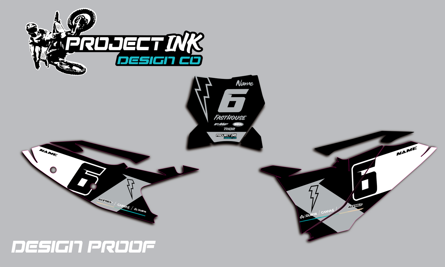 Delusion KTM Number Plates