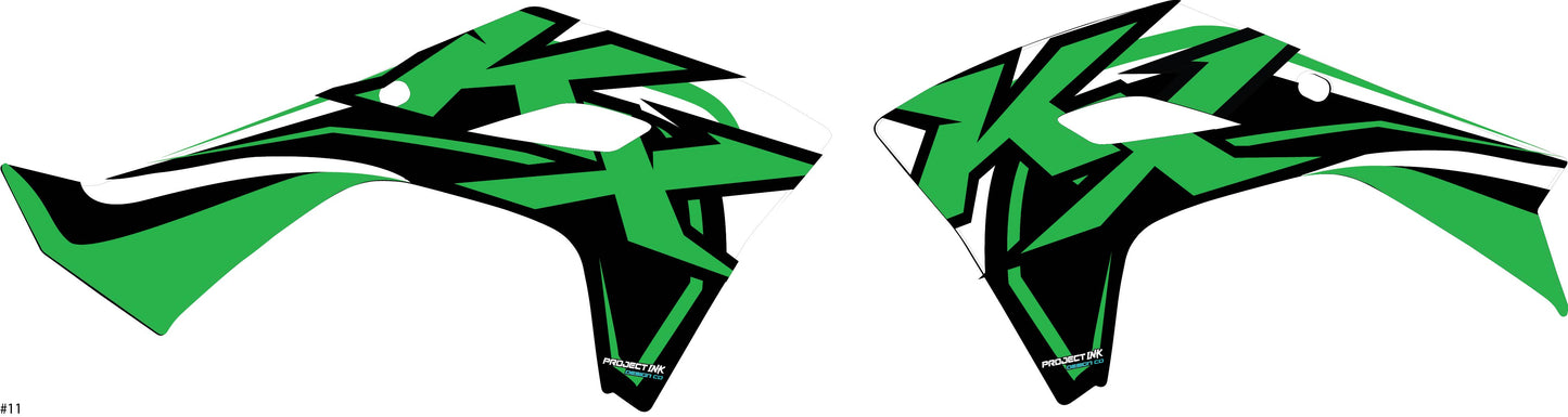 Kawasaki shrouds - Kx/Kxf