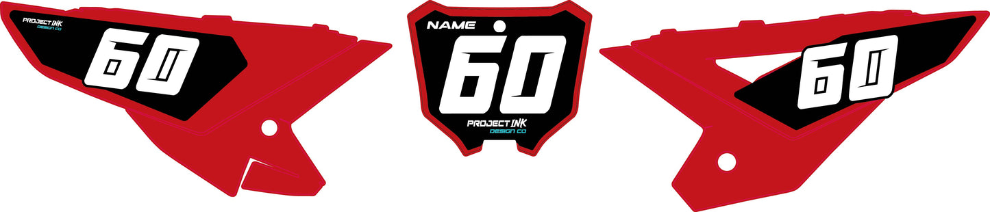 Redbull Number Plates CR/CRF