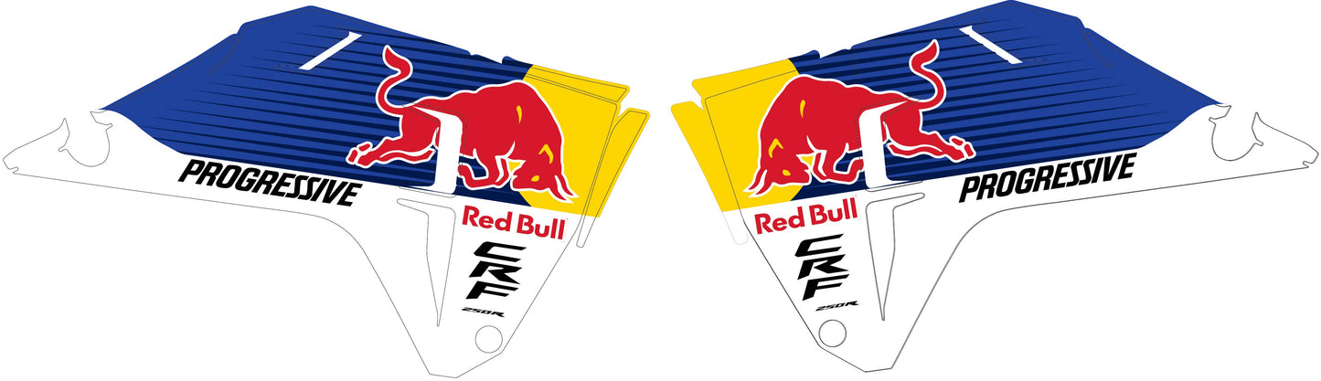 Red Bull Shrouds CR/CRF