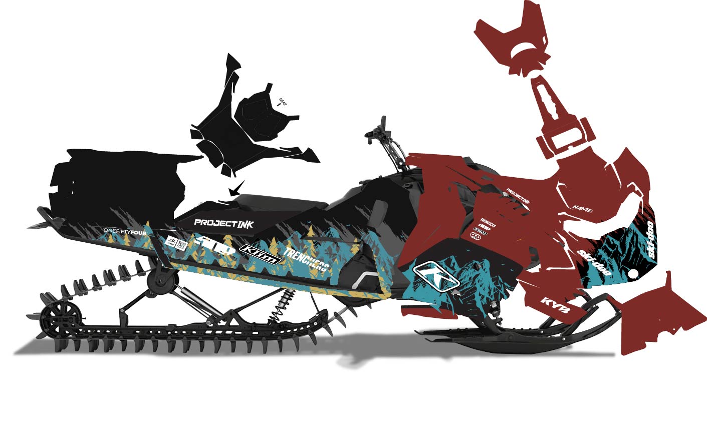 Elevation Sled Graphics