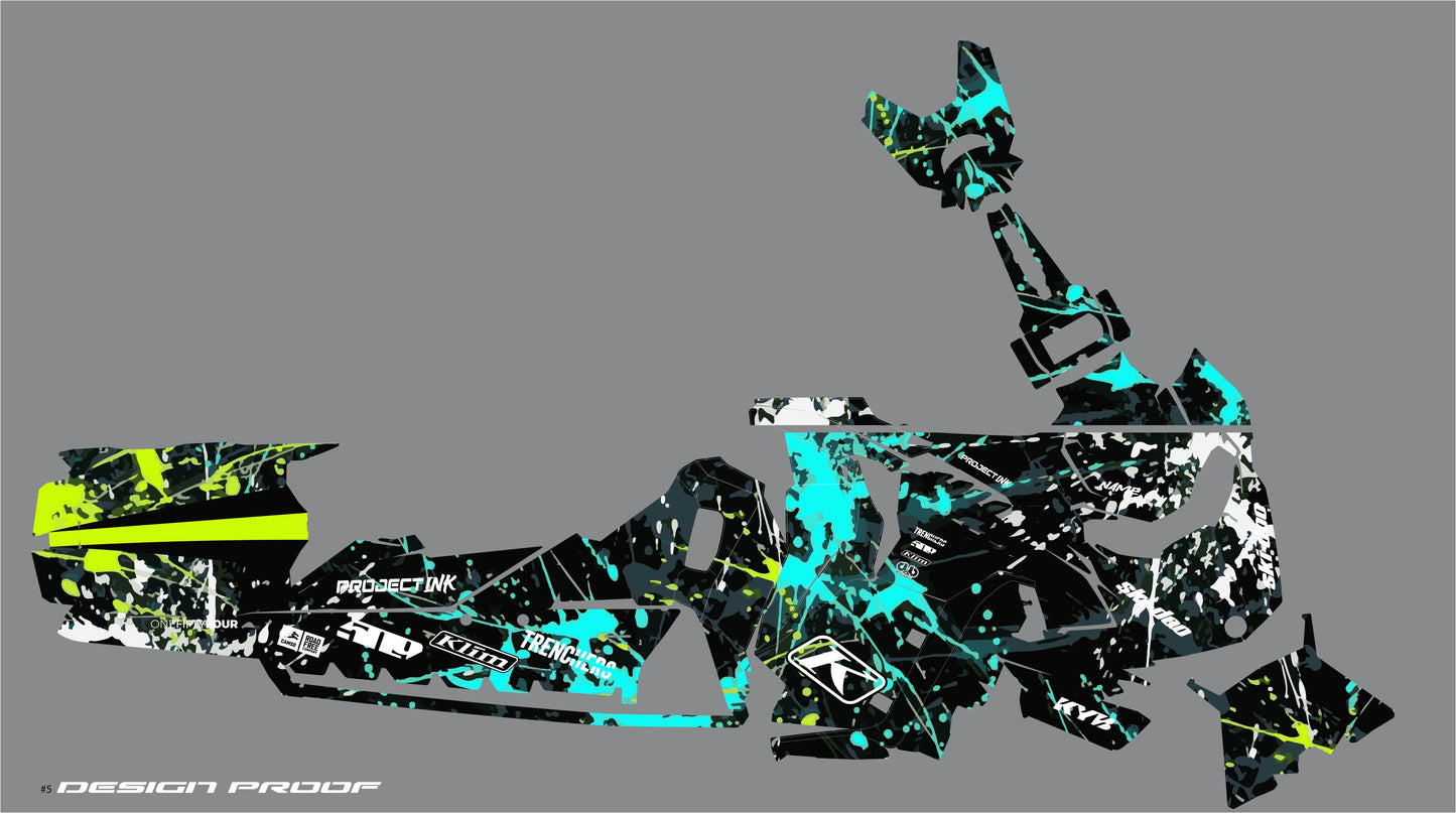 Graffiti Sled Graphics