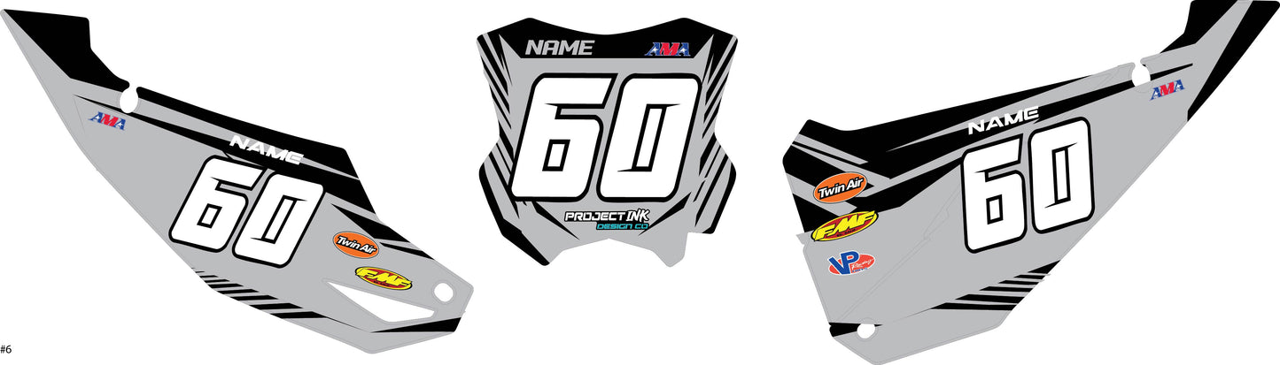 Kawasaki Number Plates - Kx/Kxf