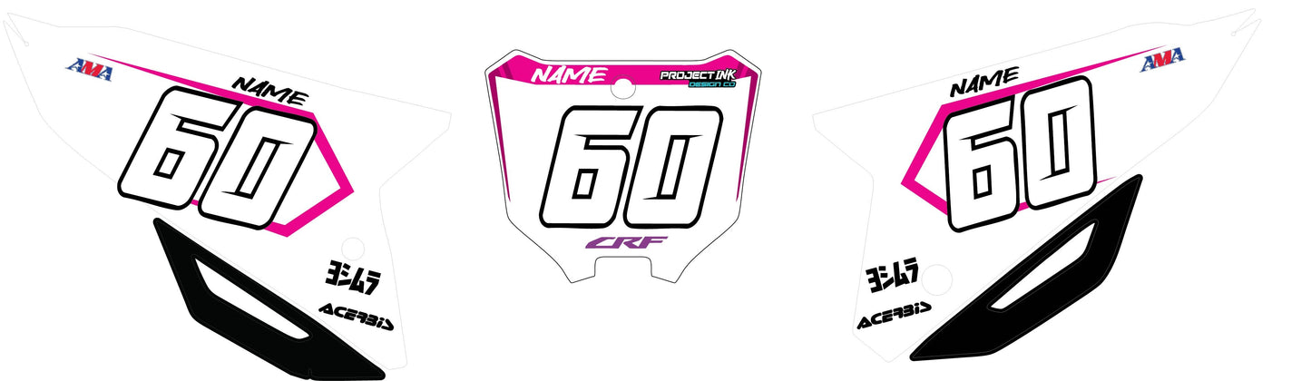 Crf-Grady Replica Number Plates CR/CRF