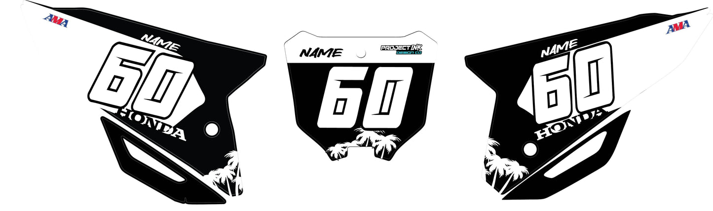 Getaway Number Plates CR/CRF