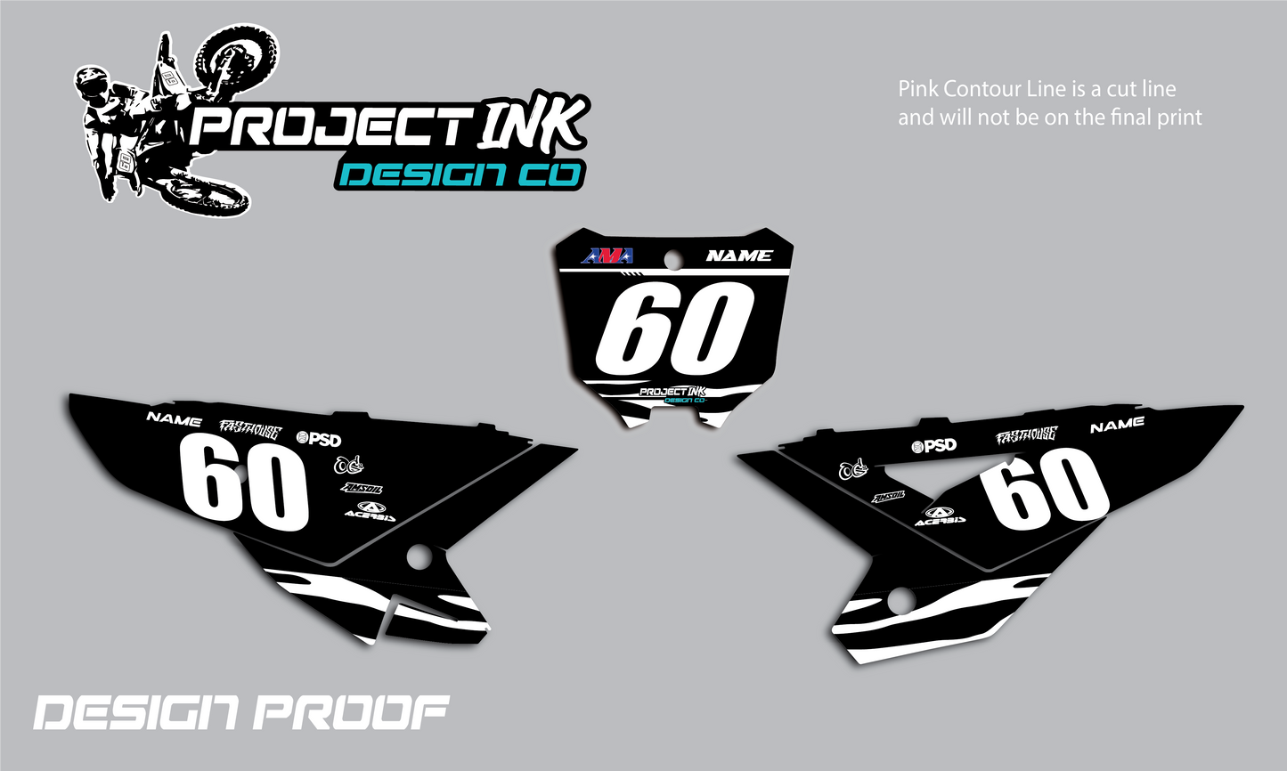 Zebra Honda Number Plates