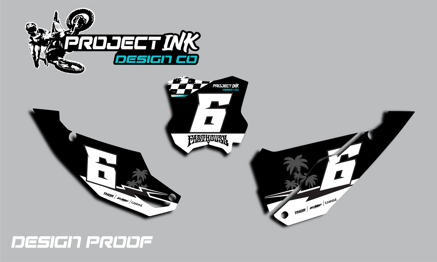 Coastal Kawasaki Number Plates