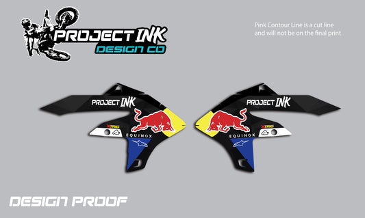 Dark Redbull Yamaha shrouds