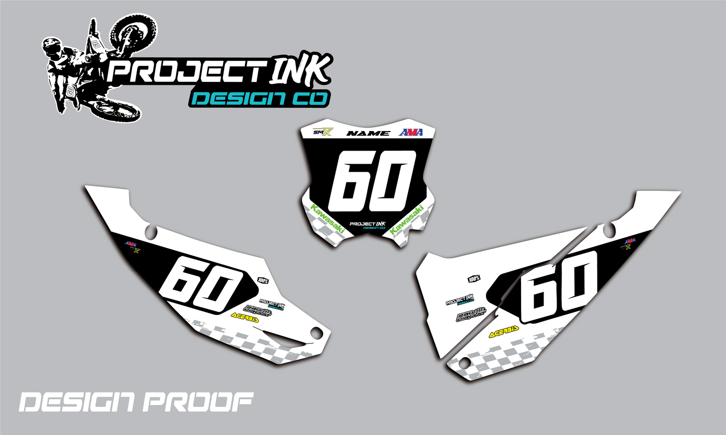 Flow Kawasaki Number Plates