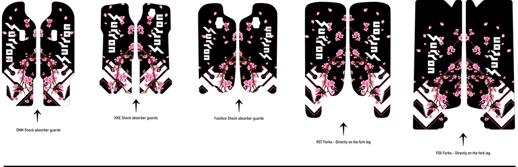 Light Bee Fork Guards