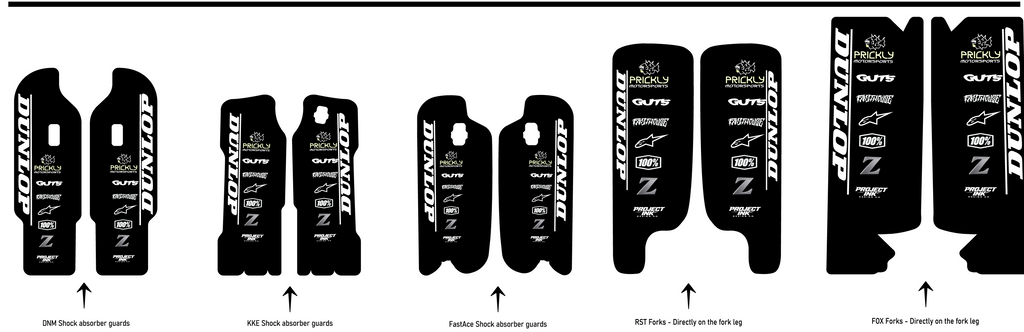 Light Bee Fork Guards