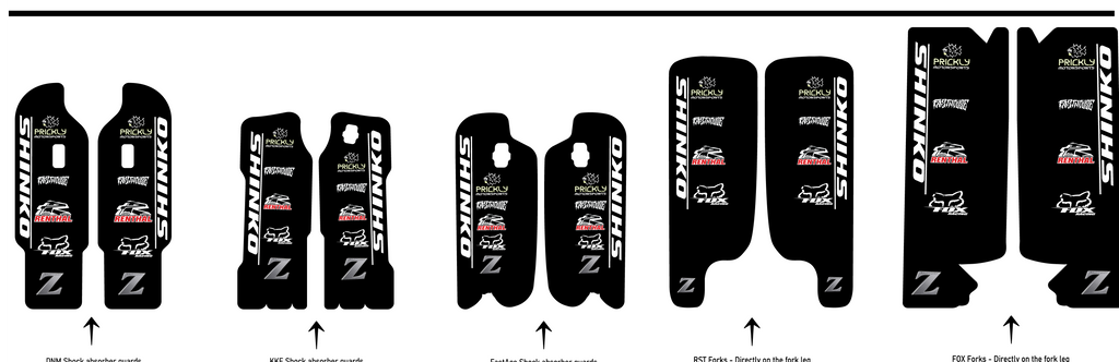 Light Bee Fork Guards
