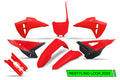 Full Plastic Kit OEM color 2025 Style for Honda CRF 250 R - CRF 450 R - CRF 250 RX ENDURO - CRF 250 RX ENDURO SPECIAL - CRF 300 (2021-24)