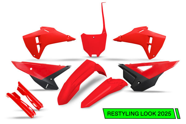 Full Plastic Kit OEM color 2025 Style for Honda CRF 250 R - CRF 450 R - CRF 250 RX ENDURO - CRF 250 RX ENDURO SPECIAL - CRF 300 (2021-24)