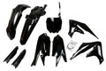 Full Plastic Kit Black for Yamaha YZ 250 F (2019-23) - YZ 450 F (2018-22) - YZ 250 FX (2020-24) - YZ 450 FX (2020-23)