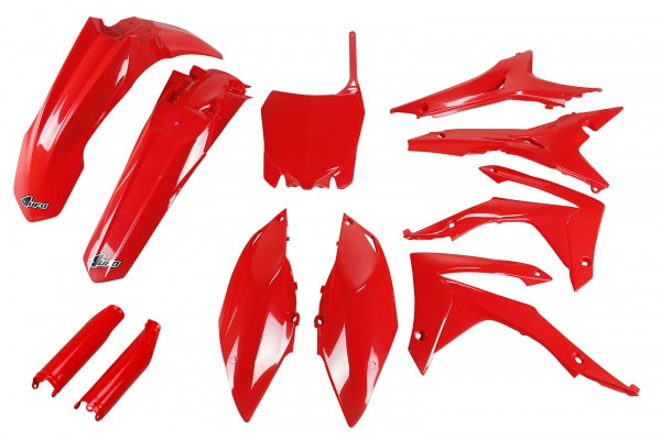 Full Plastic Kit red for Honda CRF 250 R - CRF 450 R - CRF 250 R USA - CRF 450 R USA
