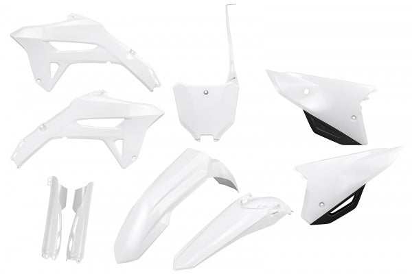 Full Plastic Kit white for Honda CRF 250 R (2022-24) - CRF 450 R (2021-24)