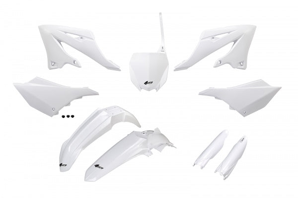 Full Plastic Kit white for Yamaha YZ 125 (2022-26) - YZ 250 (2022-26) - YZ 125 X (2022-26) - YZ 250 X (2022-26)