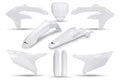 Full Plastic Kit white for Yamaha YZ 250 F (2024-26) - YZ 450 F (2023-25) - YZ 250 FX (2025-26) - YZ 450 FX (2024-26)