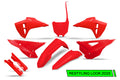 Full Plastic Kit red 2025 Style for Honda CRF 250 R - CRF 450 R - CRF 250 RX ENDURO - CRF 250 RX ENDURO SPECIAL - CRF 300 (2021-24)