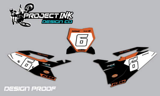 Apex KTM Number Plates