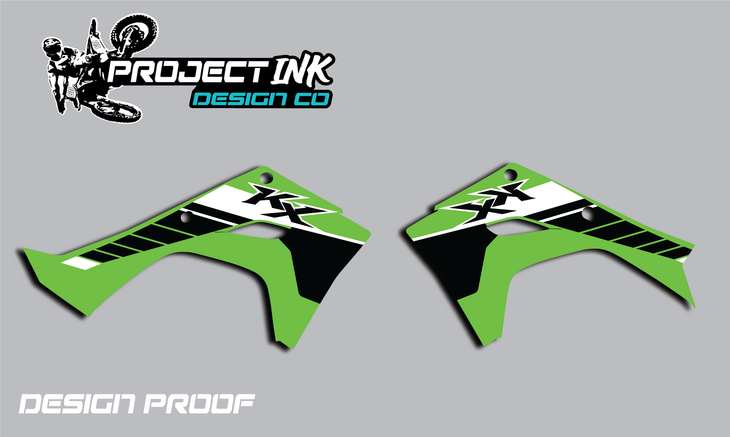 OEM Kawasaki shrouds