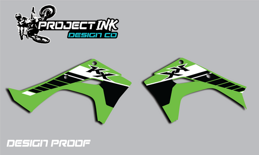 OEM Kawasaki shrouds