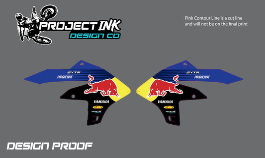 Redbull Yamaha shrouds