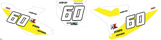 Husqvarna Number Plates Fc/Tc