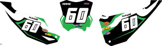 Kawasaki Number Plates - Kx/Kxf