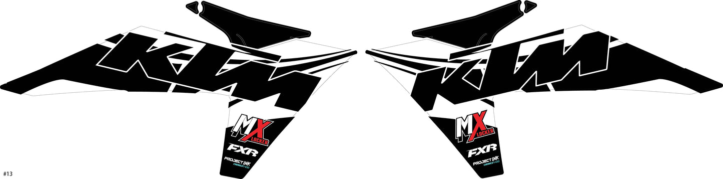 KTM shrouds Sx/Sxf