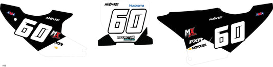 Husqvarna Number Plates Fc/Tc