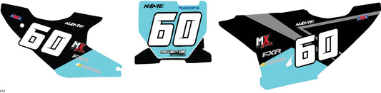 Husqvarna Number Plates Fc/Tc