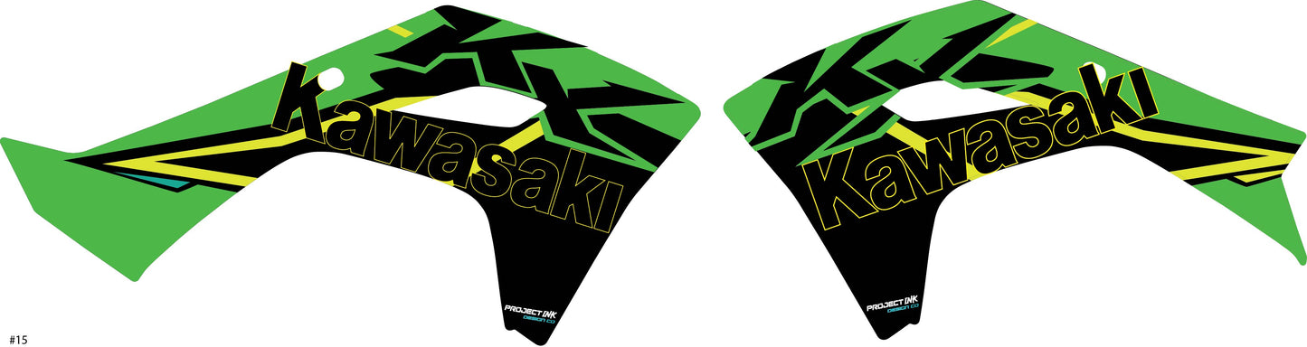 Kawasaki shrouds - Kx/Kxf