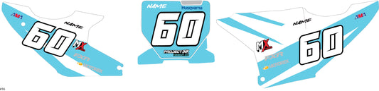 Husqvarna Number Plates Fc/Tc