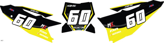 KTM Number Plates Sx/Sxf