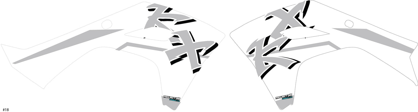 Kawasaki shrouds - Kx/Kxf