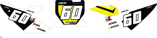 Husqvarna Number Plates Fc/Tc
