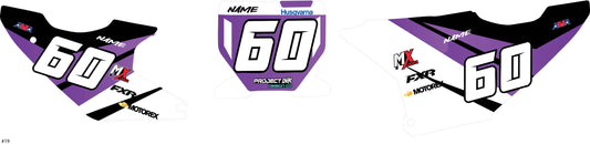 Husqvarna Number Plates Fc/Tc