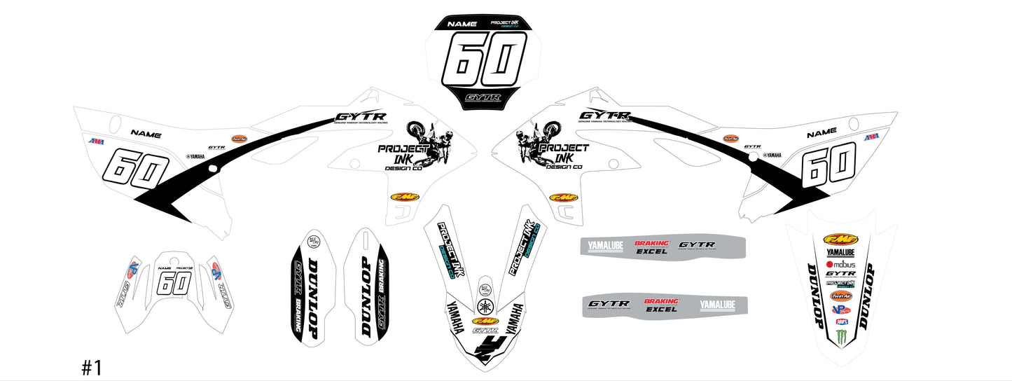 Sleek (White) For Yamaha