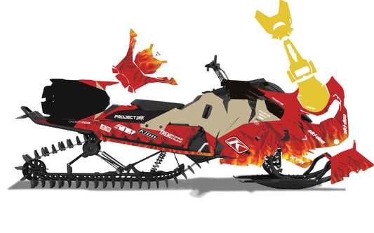 Blaze Sled Graphics