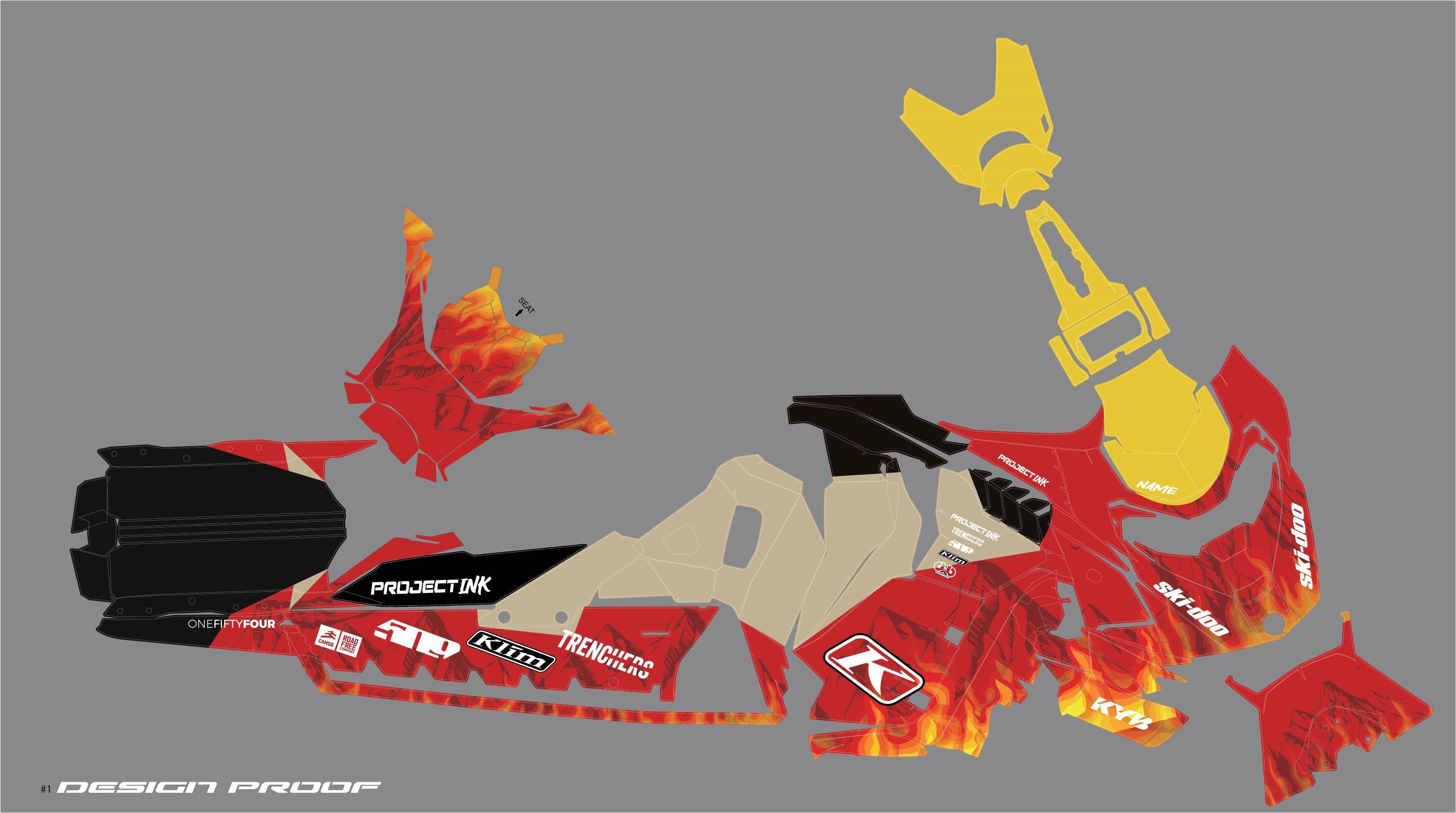 Blaze Sled Graphics