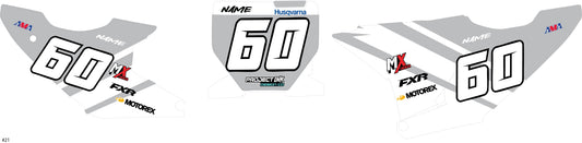 Husqvarna Number Plates Fc/Tc