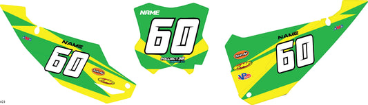 Kawasaki Number Plates - Kx/Kxf
