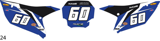 Number Plates YZ/YZF