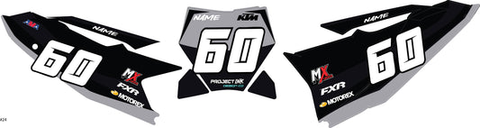 KTM Number Plates Sx/Sxf